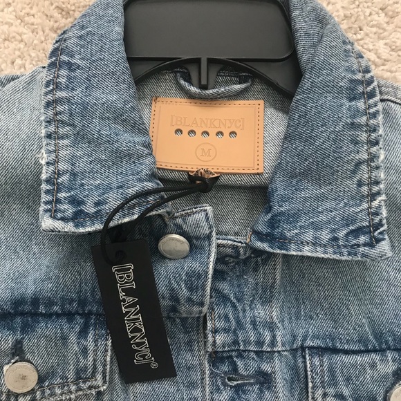 Blank NYC distressed denim jacket - Picture 2 of 5